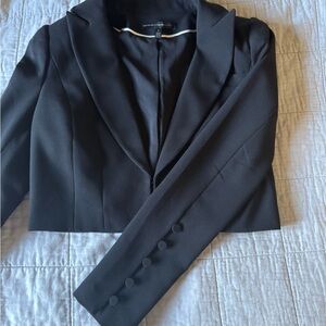 White House Black Market Black Blazer